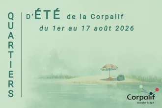 Illustration - Fermeture estivale de la Corpalif en 2026