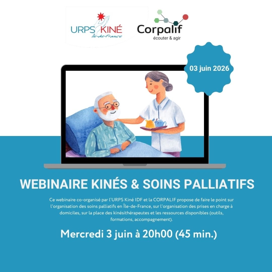 Kinés libéraux : un webinaire vous est dédié
