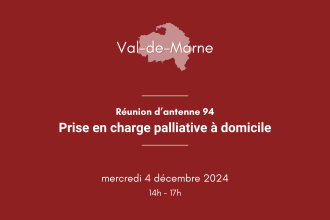 Illustration - Réunion d'antenne Val-de-Marne : Prise en charge palliative à domicile