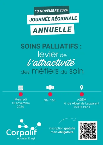 Illustration - Journée régionale de la CORPALIF : Soins palliatifs et attractivité des métiers du soin