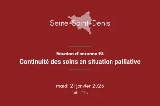 Illustration - Réunion d'antenne 93 : Prise en charge palliative à domicile