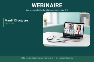 Illustration - Webinaire : les soins palliatifs dans la formation initiale infirmière