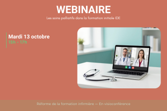 Illustration - Webinaire : les soins palliatifs dans la formation initiale infirmière