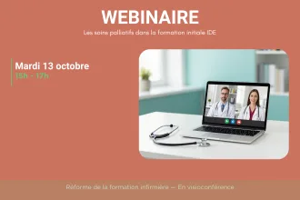 Illustration - Webinaire : les soins palliatifs dans la formation initiale infirmière