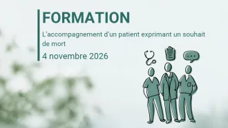 Illustration - L’accompagnement d’un patient exprimant un souhait de mort - Volet 1