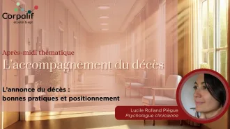 Illustration - L'annonce du décès : bonnes pratiques et postionnement du soignant