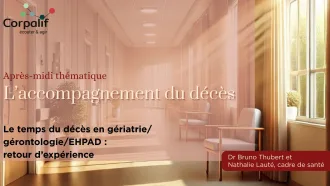 Illustration - Le temps du décès en gériatrie et gérontologie : retour d'expérience