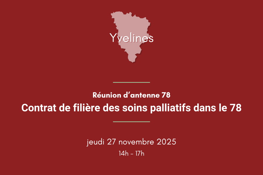 Réunion d'antenne des Yvelines : La filière territoriale de soins palliatifs