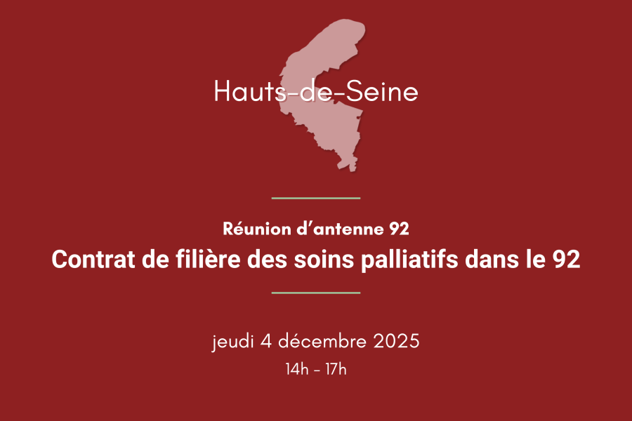 Réunion d'antenne des Hauts-de-Seine: Filière territoriale de soins palliatifs