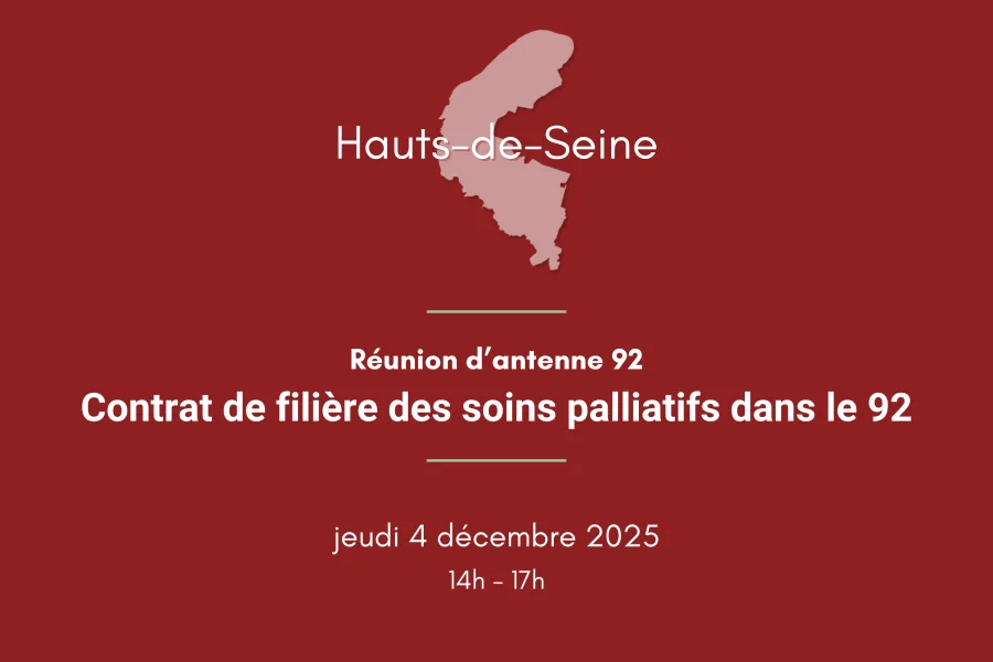 Réunion d'antenne des Hauts-de-Seine : La filière territoriale de soins palliatifs