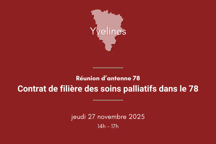 Réunion d'antenne des Yvelines : La filière territoriale de soins palliatifs