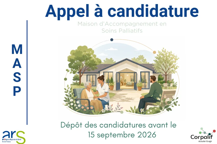 Maison d'accompagnement en soins palliatifs : appel à candidatures