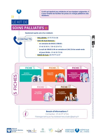 Illustration - Diffusion d'un kit d'anticipation pour les soins palliatifs en EHPAD