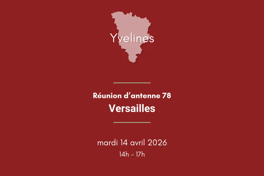 Réunion d'antenne des Yvelines du 14 avril 2026